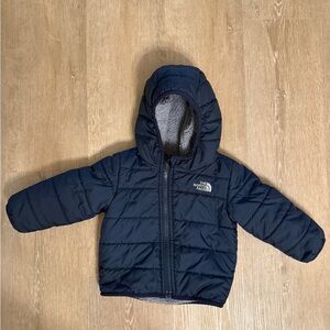 The North Face Dark Blue Hooded Jacket